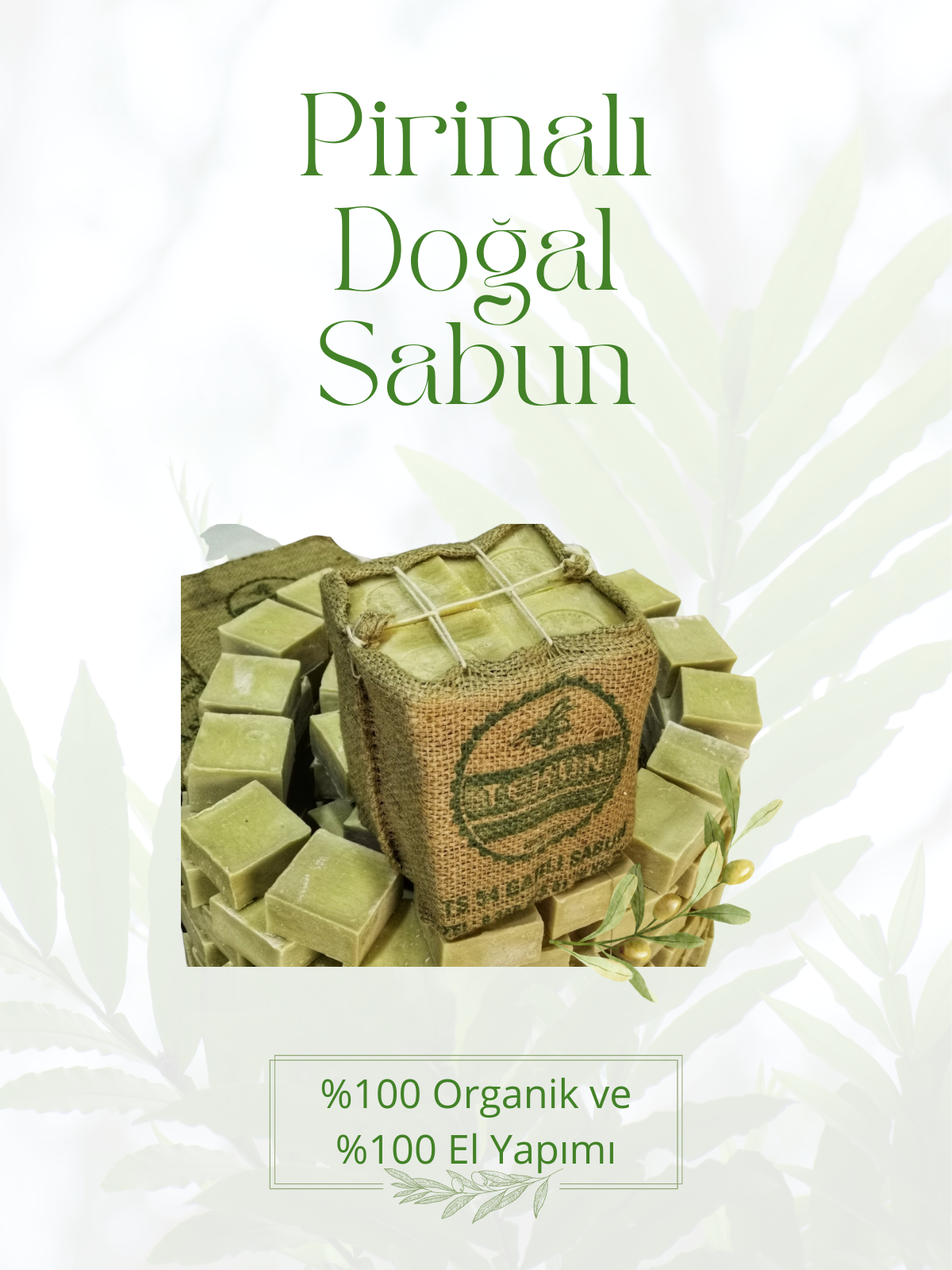 Pirinalı (Saf Zeytinyağlı) Doğal Tellis Çuval 4 Kg - pirinatellis4kg