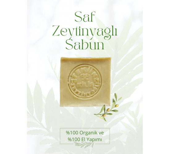 Saf Zeytinyağlı Sabun 170gr