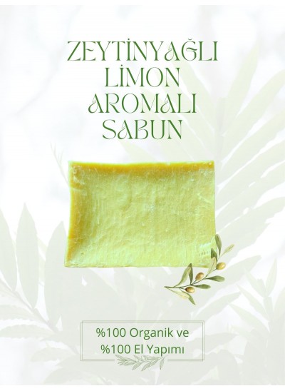Zeytinyağlı Limon Aromalı Doğal Sabun 1000gr